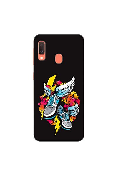 OEM Husa compatibila cu Samsung Galaxy A20e Silicon Gel Tpu Model Fashion Sne...