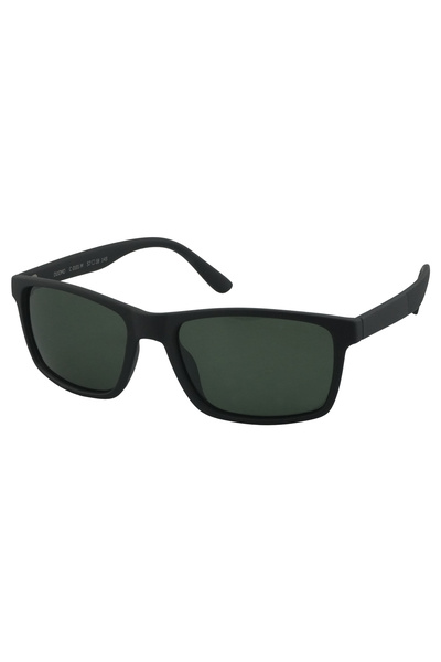 Sunstop Duomo Uv400 Protection Polarized Filtered Matte Black Men's Sunglasses