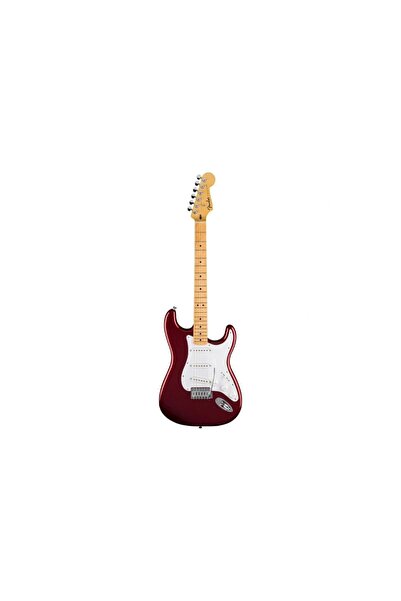 FENDER ( 0266220571) standard Stratocaster Akçaağaç Klavye Candy Cola Elektro...