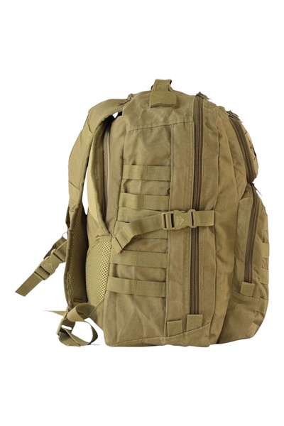 bozkurt outdoor ÇÖL SARISI SU GEÇİRMEZ CORDURA 55 LİTRE TAKTİKAL SIRT ÇANTASI