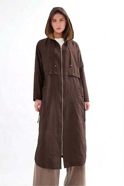 Ceremony Pleated Pocket Safari Cap with Metal Buckle