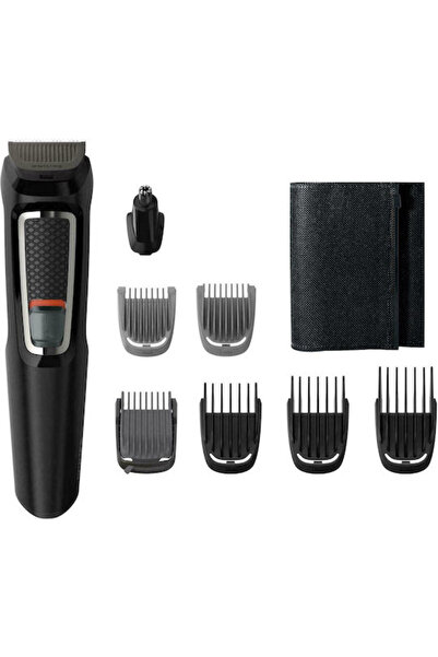 Philips Multigroom Σειρά 3000 MG3730/15 Επαναφορτιζόμενη Κουρευτική Μηχανή Μαύρο