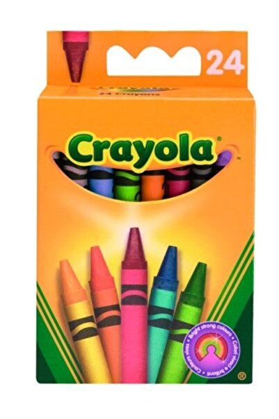 Crayola Creioane de ceară sigure, 24 de culori