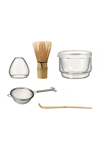 Hario Set cadou ceai Matcha - Transparent