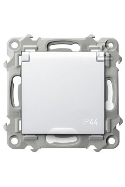 OSPEL Capac de împământare SAPHIR IP-44 rezistent la stropire alb GpH-1zz/m/00/W