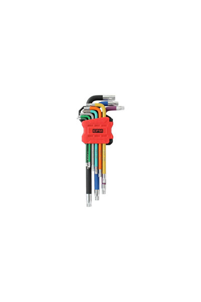 EPM Set de chei Torx de linie roșie 9 piese