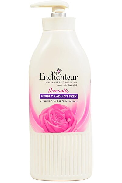 ENCHANTEUR Satin Smooth Perfumed Lotion - Romantic, New Look & Improved Formu...