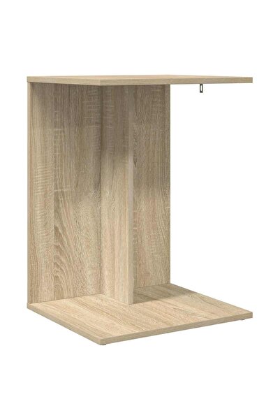 vidaxl Masă laterală Stejar Sonoma 45 x 40 x 62,5 cm Lemn compozit