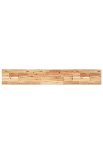 vidaxl Etajeră de perete 140 x 20 x 2 cm lemn masiv de salcâm netratat