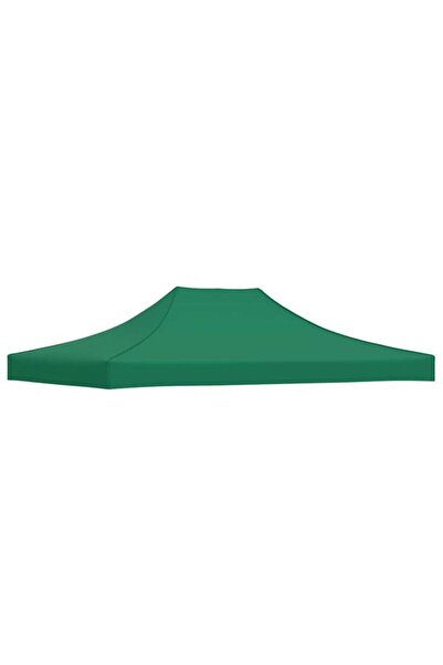 vidaxl Acoperiș cort de petrecere, Verde, 4,5 x 3 m, 270 g/m²