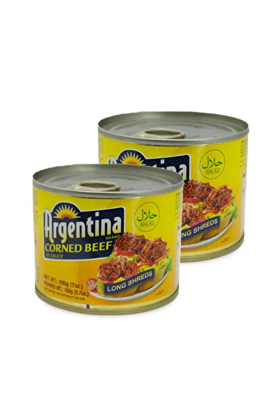 Argentina Long Shreds Corned Beef- 2X200gms