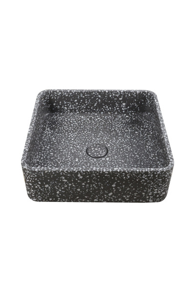 Karag Νιπτήρας πάγκου με βαλβίδα IRA Volcano CS-0009 39x39x12εκ. (CS-0009-E16)