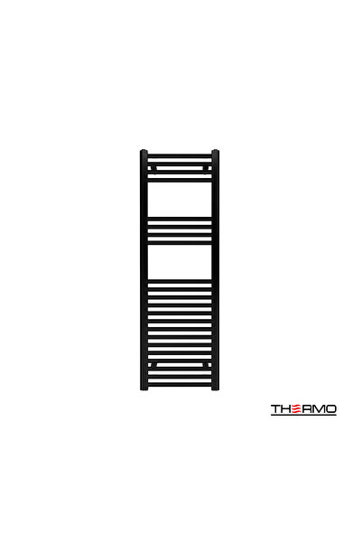 Thermo Θερμαινόμενη Πετσετοθήκη Μπάνιου ALTO 120x40 Μαύρο Ματ ALT12040-400
