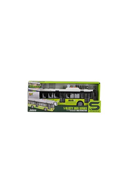 BİRLİK TOYS JS120AB BÜYÜK PİLLİ IŞIKLI SESLİ PİLLİ OTOBÜS