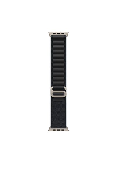 Apple Ceas 49mm Titan, Curea Alpine Loop Neagră - Mărime Mică