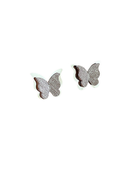 Black Season Romantic Butterfly Earrings 18K Gold |   Black Season