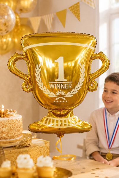 DODOMAR Foil Balloon Trophy Model 65 cm 25 Inch Birthday Party Celebration De...