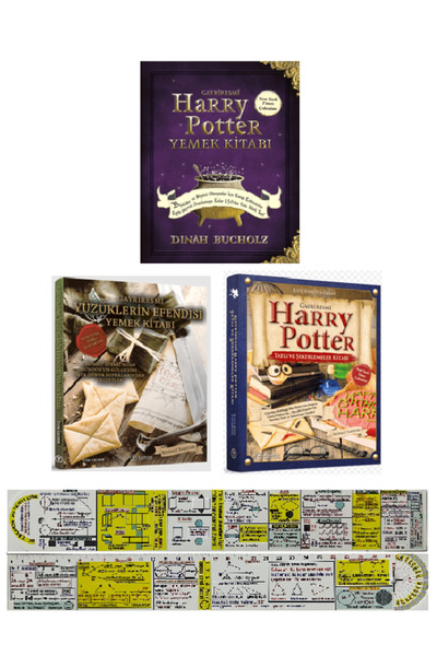 Martı Yayınları Harry Potter Yemek Kitabı - Yüzüklerin Efendisi Yemek Kitabı ...