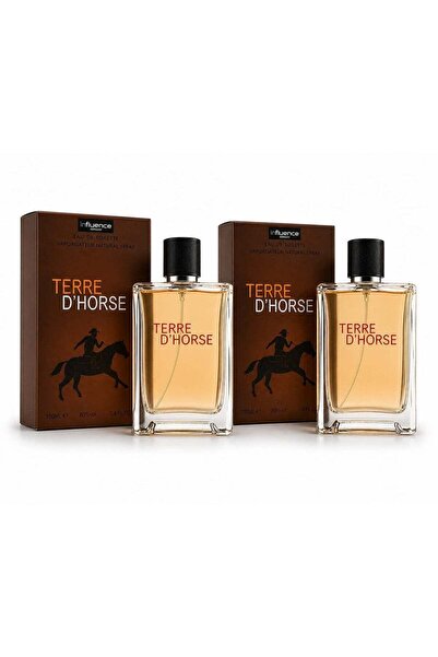 Influence Germany Terre D’Horse Eau De Toilette for Men 100ml Pack of 2