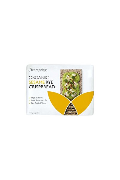 Clearspring Crispy Sesame Rye Cake 200g