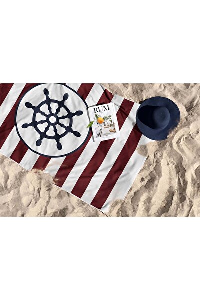 CANDLEMASTORE Bordo Dümen Beach Towel