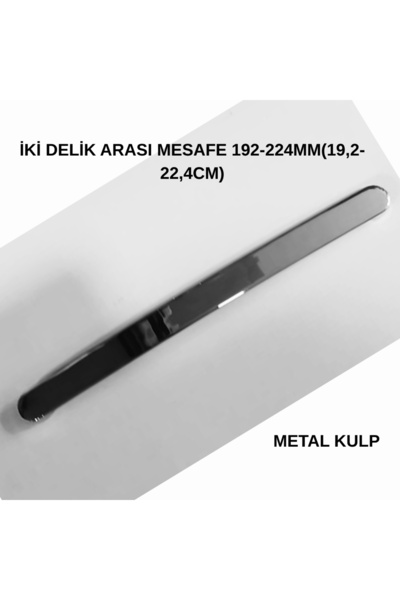 Genel Markalar 5 Adet Metal Kulp Lüks Mutfak Mobilya Çekmece Dolap Kulpu 192-...