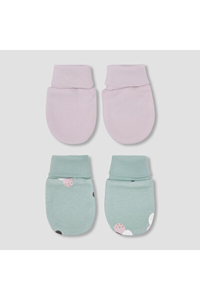 Juniors Pack of 2 Mittens with Butterfly Print