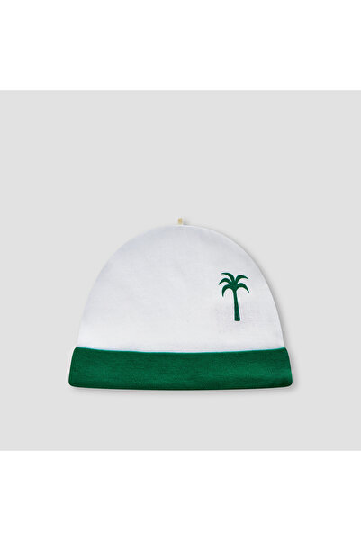 Juniors Palm Tree Print Beanie