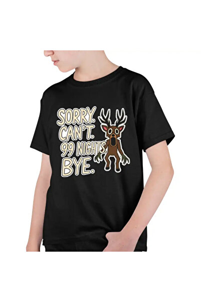 OEM Tricou Copii Baieti 99 Nights Cerb Sorry Roblox