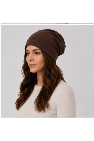 SELDAĞ MODA Wind Rose Model Inside-Out Polar Thermal Women's Beanie