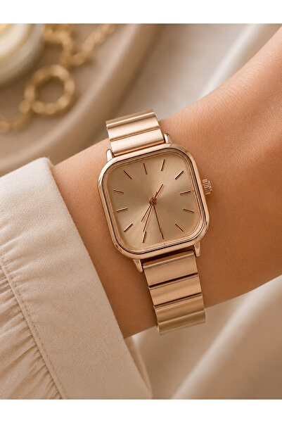 Weluxa Women's Wristwatch Rose Gold Color Casual and Stylish Combination Gift...