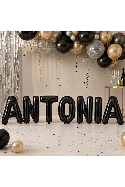 Flippy Baloane Folie Metalizate, Flippy, Set ANTONIA, Heliu sau Aer, Pai incl...