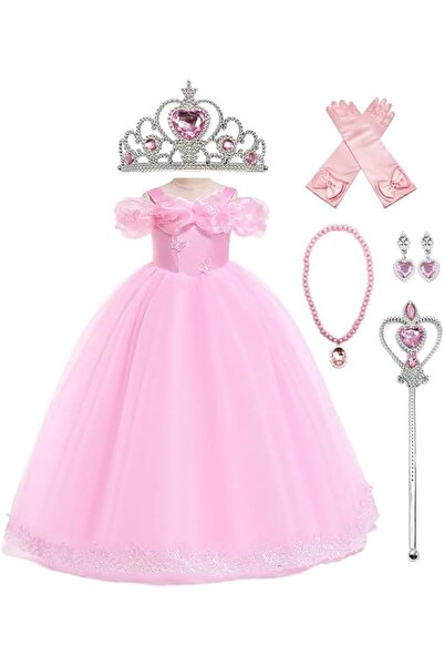 XIUWOO Dress Girls Party Cosplay Girl Clothing Long Princess Costume Birthday...