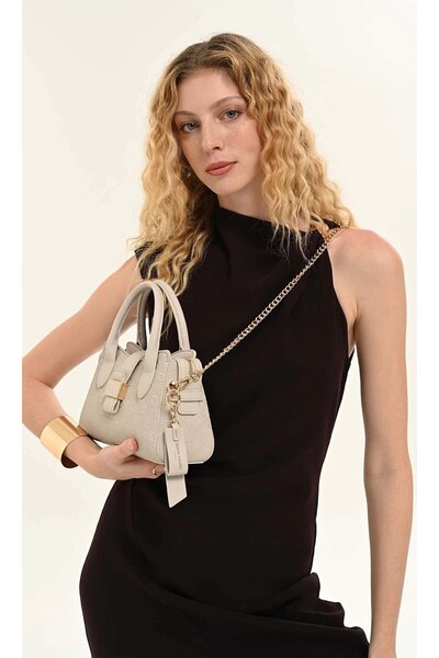 Pierre Cardin حقيبة كتف نسائية بيج 05PC26Y10620