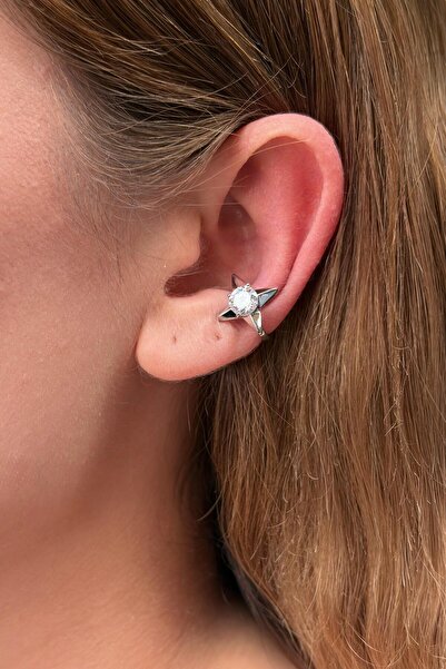 Charmist Çelik Sıkıştırmalı poledis Earcuff