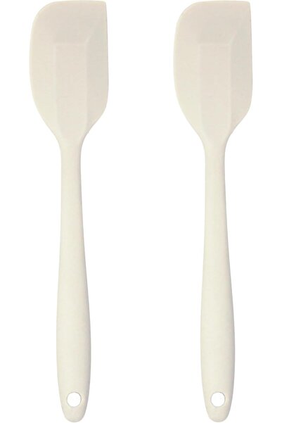 Yelajoy Silicone Spatula Set – 2-Piece Rubber Spatulas for Non-Stick Cookware...