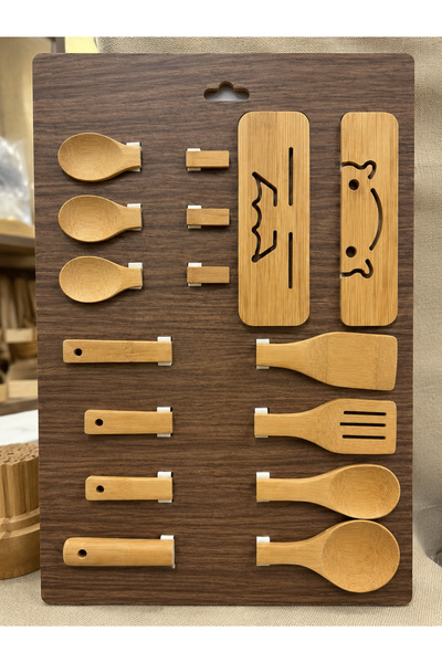 OWLORA 12 Parça Kaşıklık ve Spatula Takımı