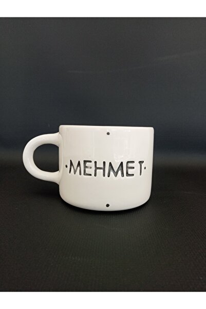 Zümrüdüanka Seramik Handmade Ceramic Mug Personalized with Men's Names