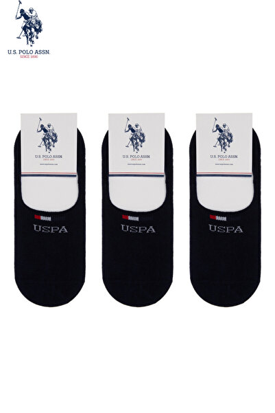 U.S. Polo Assn. 3 ζευγάρια βαμβακερές κάλτσες μπαλαρίνας για καθημερινή χρήση