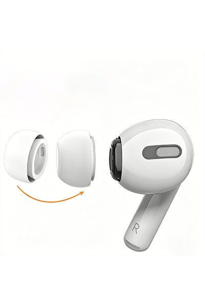 Ummeslem Apple Airpods Pro 3 için uyumlu Kulaklık Ucu Silikon