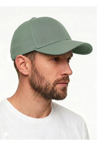 STELLA VESTİNO Unisex Gabardine Summer Cap - Plain Sports Hat