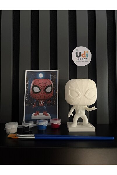 3D Spider Man - Örümcek Adam Figür Boyama Seti