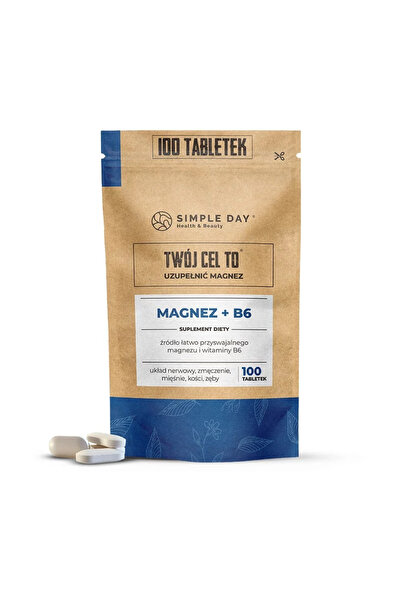 unbranded Obiectivul tău este Magnez + B6 100 comprimate.