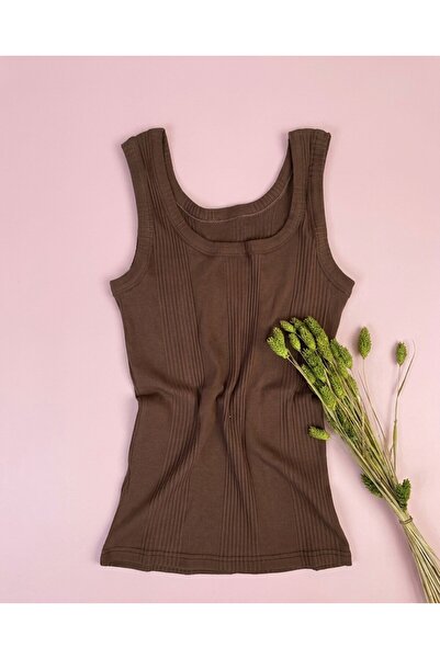 VELOURE Women's Tank Top - Thick Straps, Modal Fabric, Casual Wear Model, 1 P...