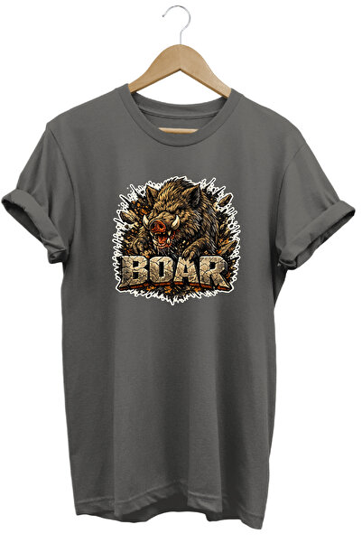 remonz Exclusive Boar Illustrated Beast Mode Premium Streetwear T-Shirt
