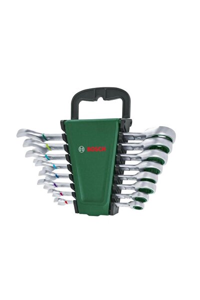 Bosch 8-19 mm Cırcırlı Kombine Anahtar Seti 8 Parça 1600A027PS