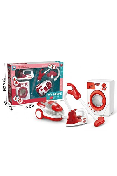 iTajir Toy Set of Household Appliances Integrated with Washing Machine, Vacuu...