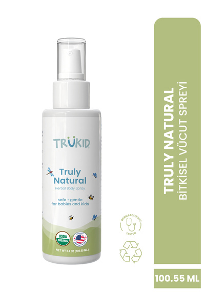 Trukid Truly Natural Koryucu Bitkisel Vücut Spreyi 100 ml