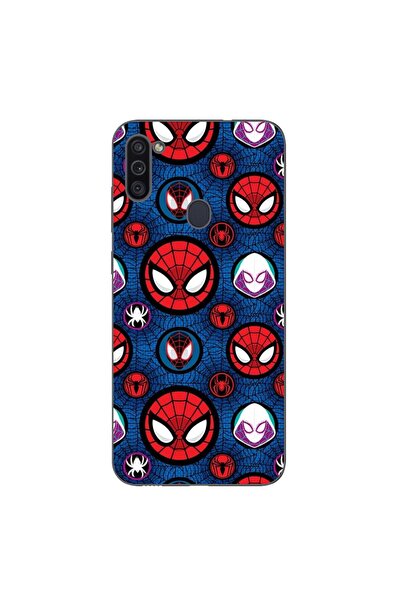 OEM Θήκη συμβατή με Samsung Galaxy A11 από σιλικόνη gel TPU με σχέδιο προσώπο...