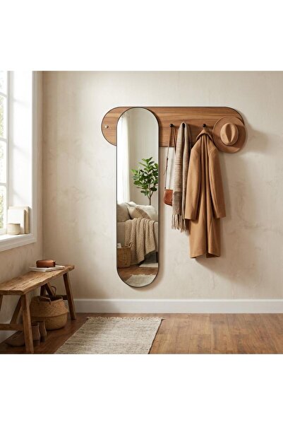 Icon Mirrors and Wall-Mounted Clothing Storage for the Entrance 2X1